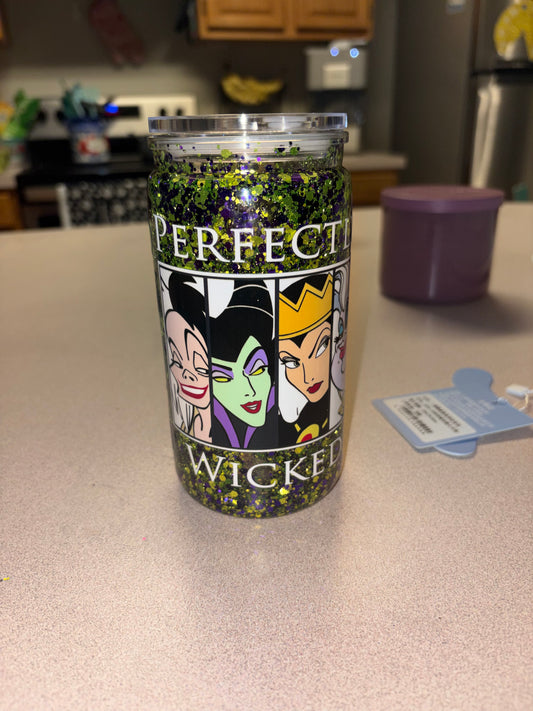 Villains 16 oz acrylic cup