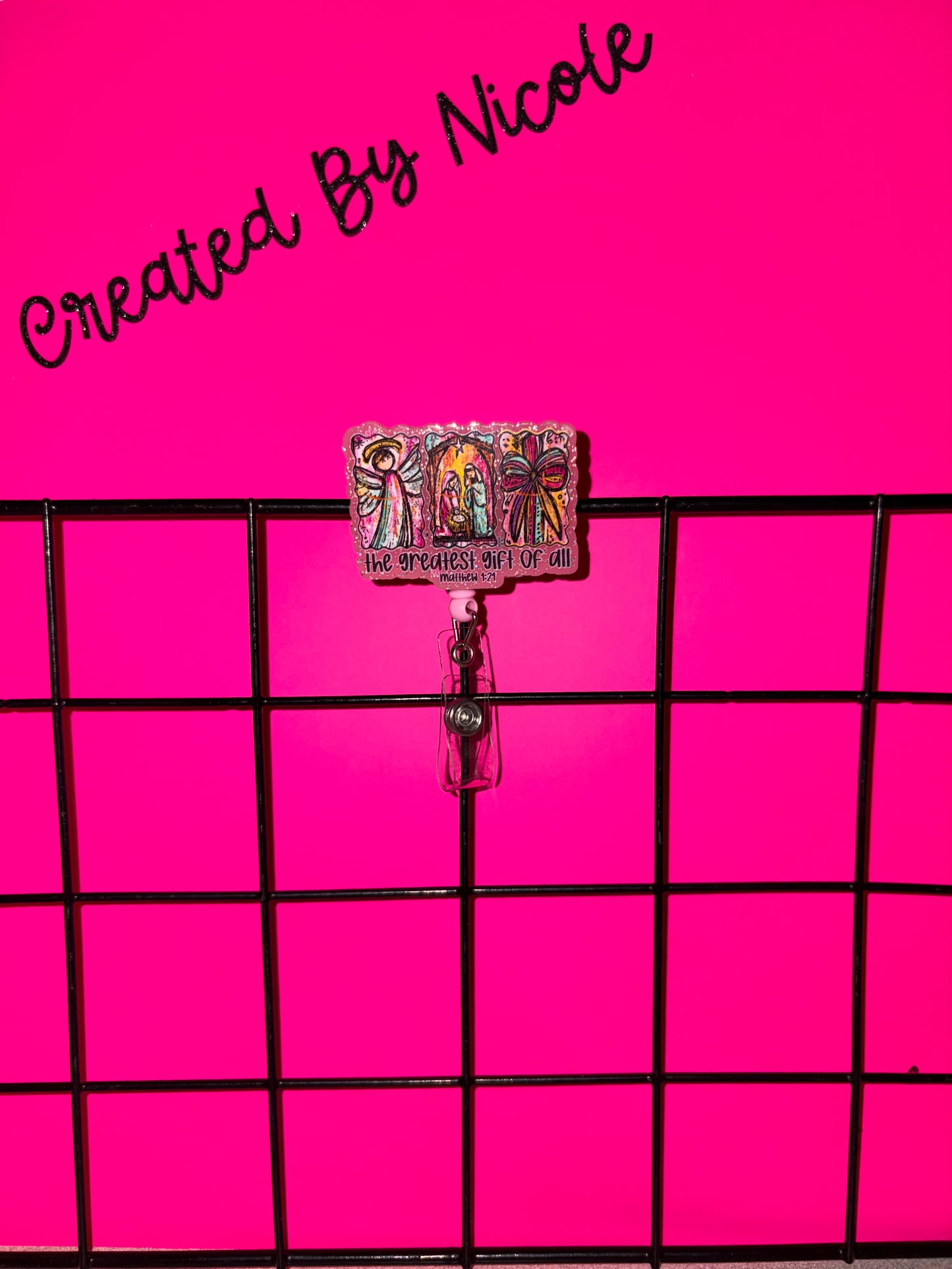 Custom badge reels